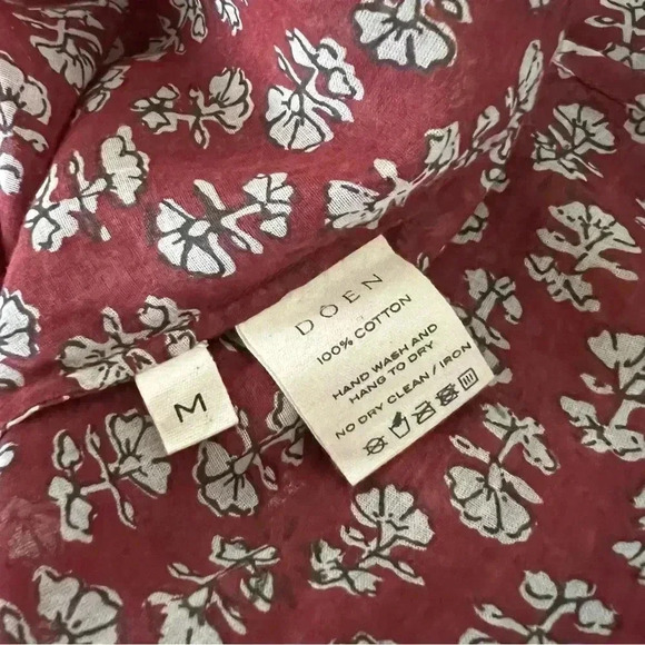 Doen Long Sleeve Floral Medium Top - Picture 6 of 7